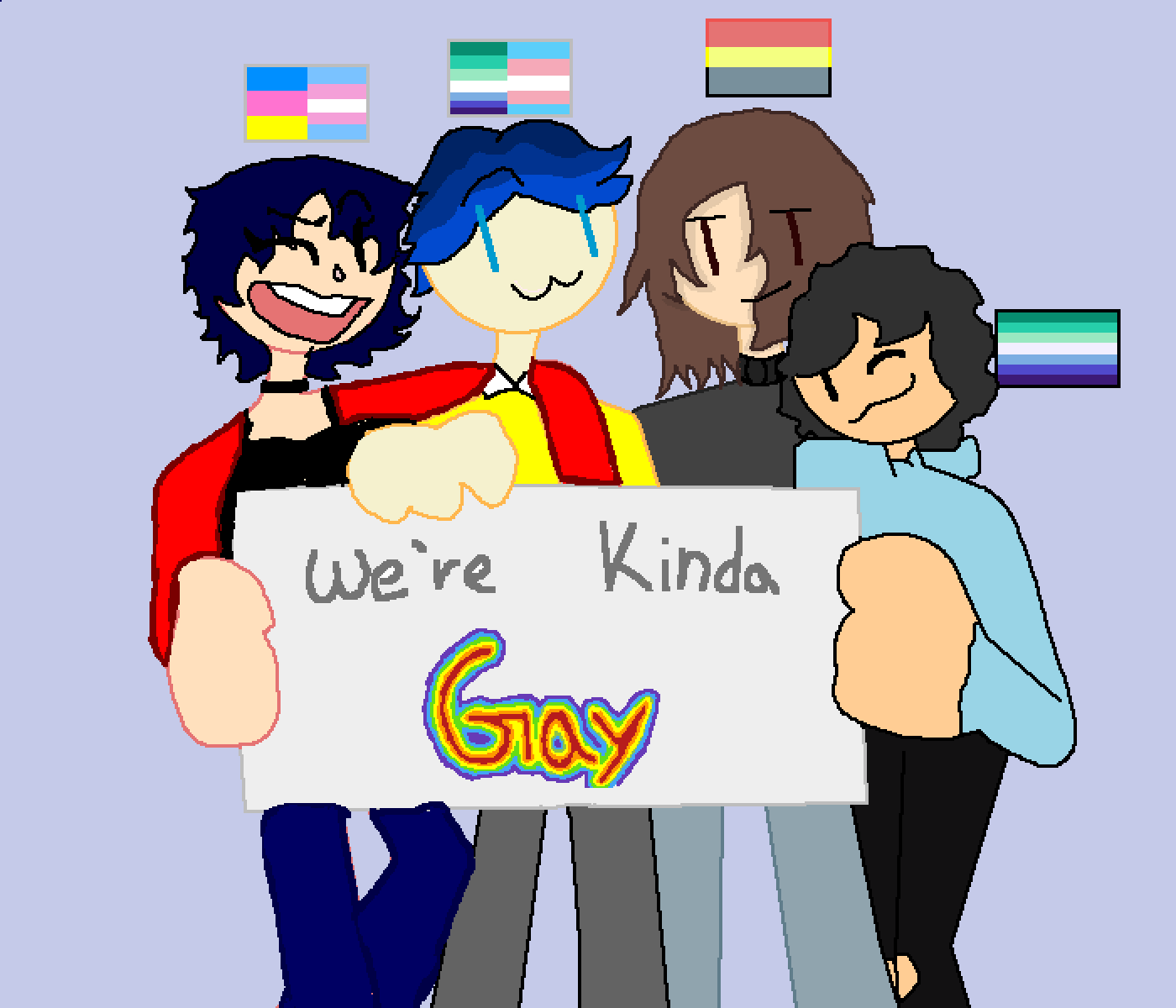 Pixilart Kinda Gay By CrashyArt101
