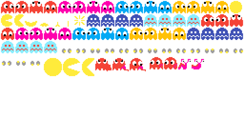 Pixilart - PAC-MAN Proj. by kgratia