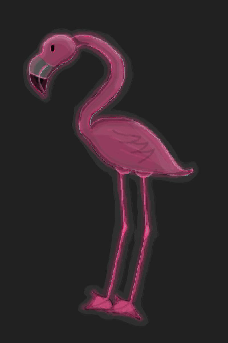 Flamingo Color Shrimp