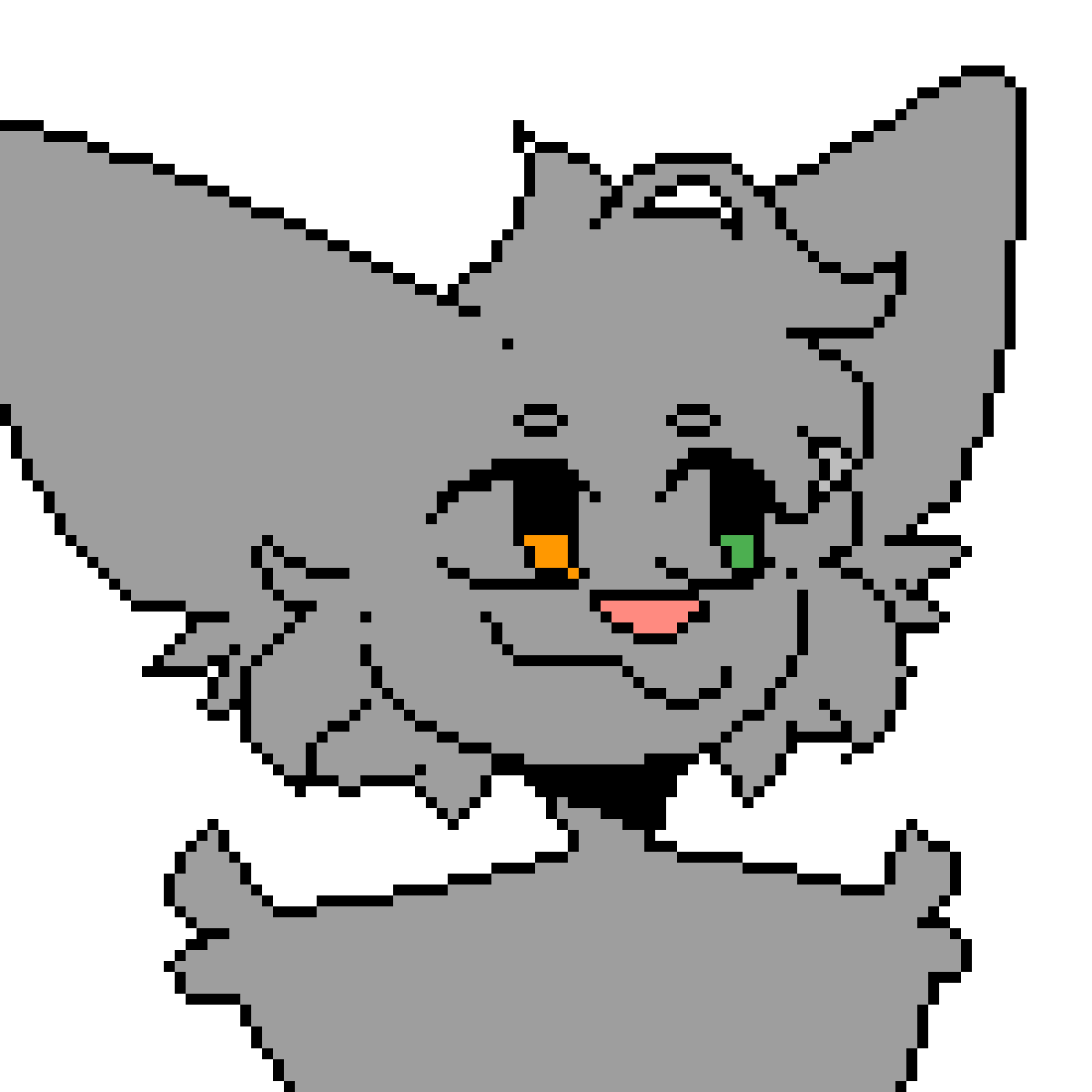 Editing Furry GIF for meh fans Free online pixel art drawing tool