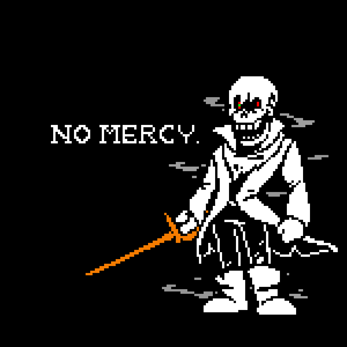 Pixilart - Dustbelief Papyrus by skyleryun123