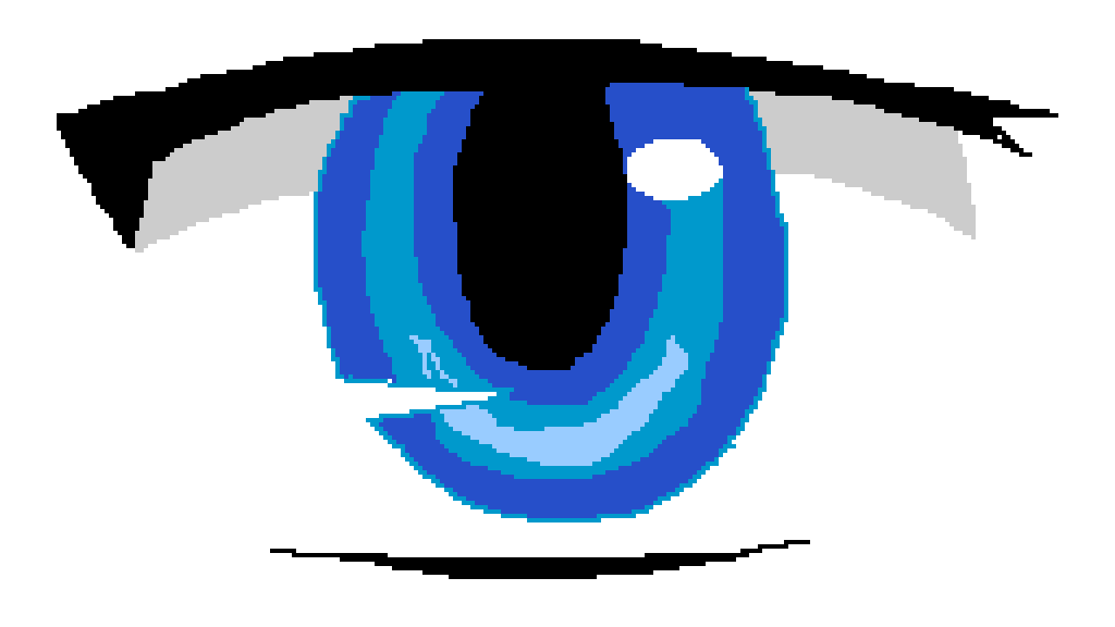 Pixilart Phil Lester Anime Eye By Thatonebigender