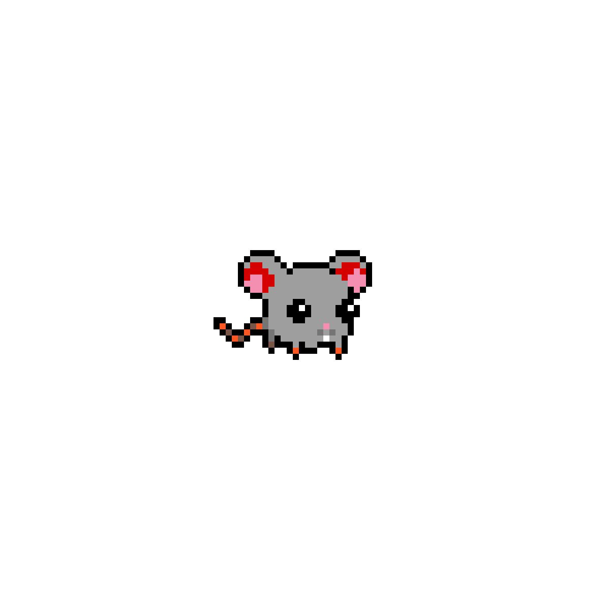 Pixilart Mouse By Daji