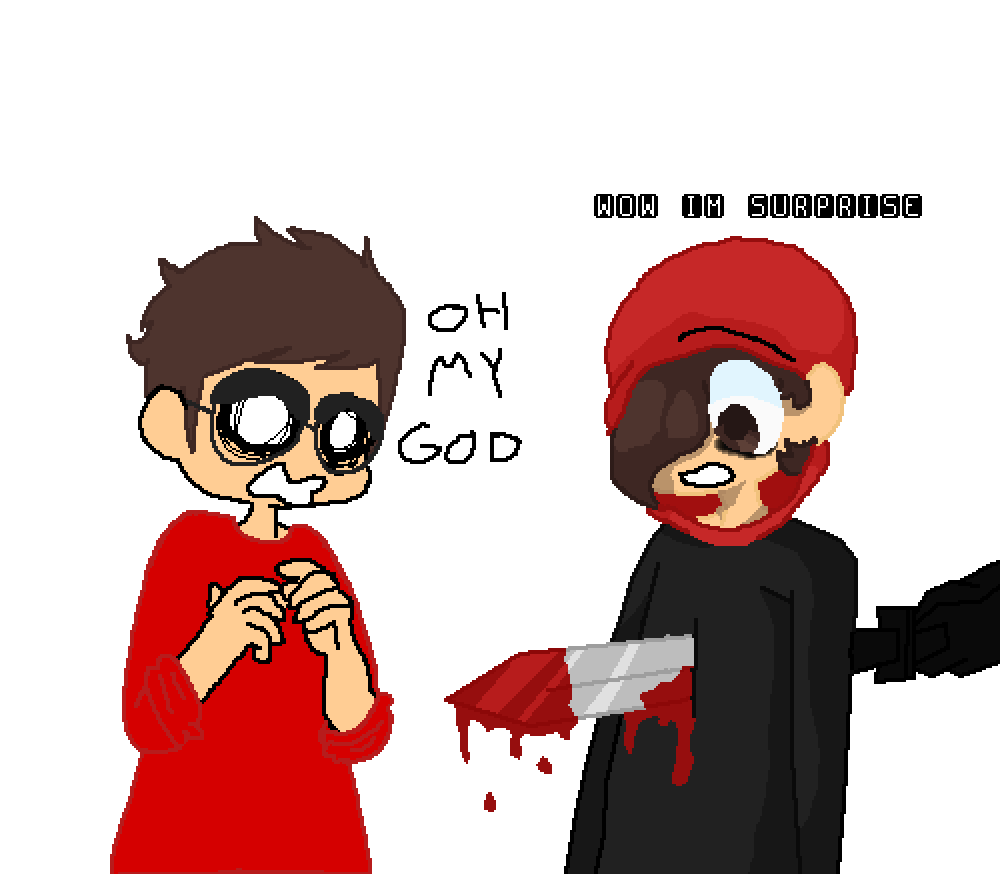 Pixilart I Got Stabbed By Gr4v3digger