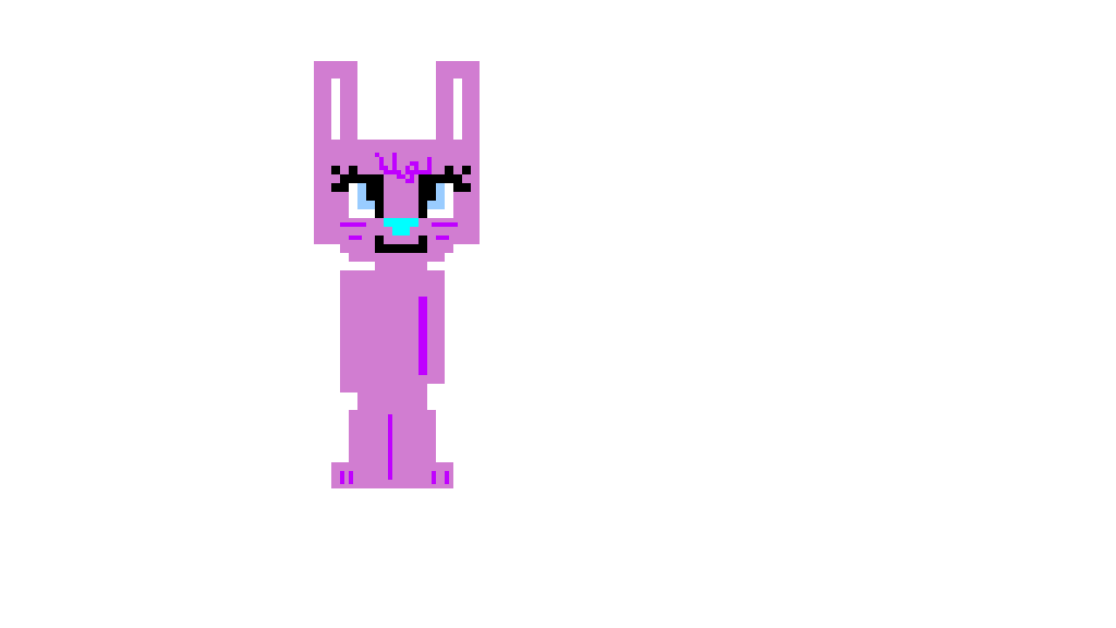 Editing bunny girl - Free online pixel art drawing tool - Pixilart