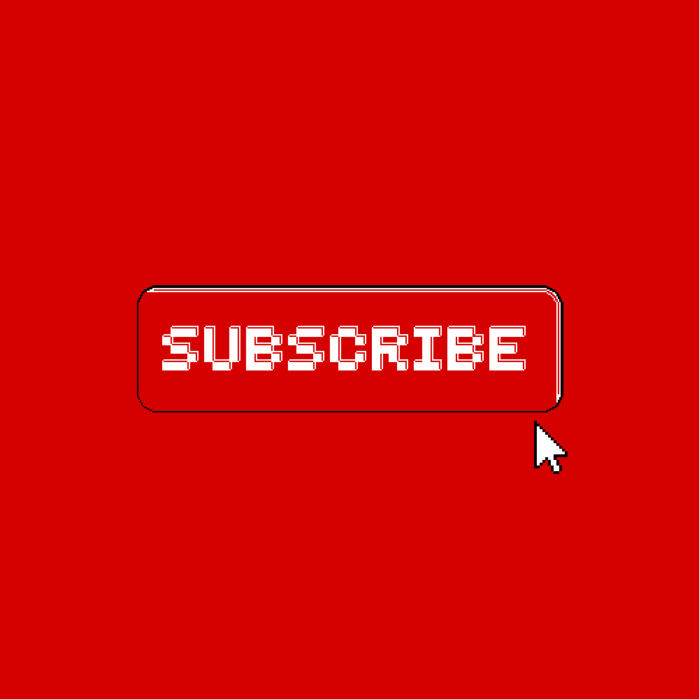 Subscribe Button Pixel Art Download High Quality Subscribe Button