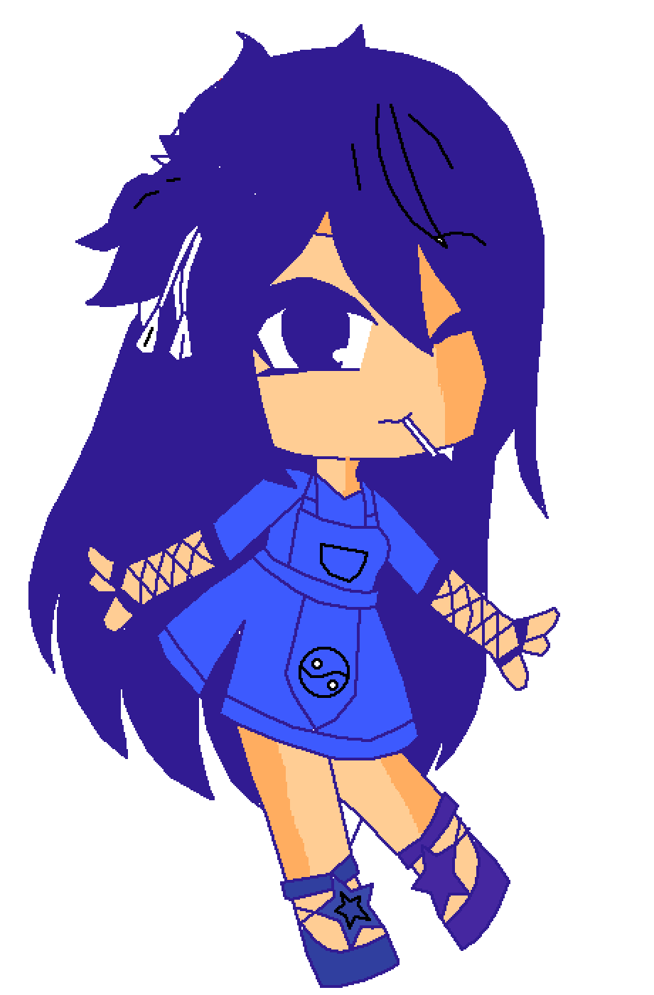 Editing funneh from itsfunneh - Free online pixel art drawing tool