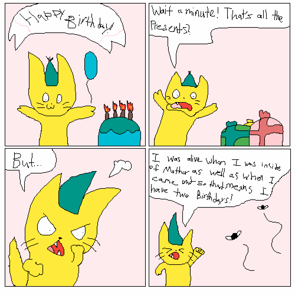 Pixilart Happy Birthday Comic By ExistenceIsFun