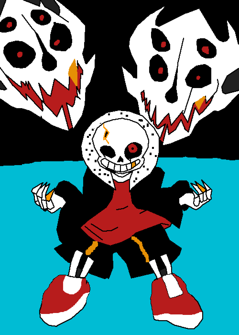 Underfell sans hoodie Clearance