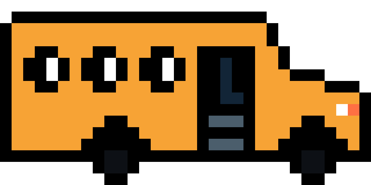 Pixilart - Bus by Chikorita-Lover