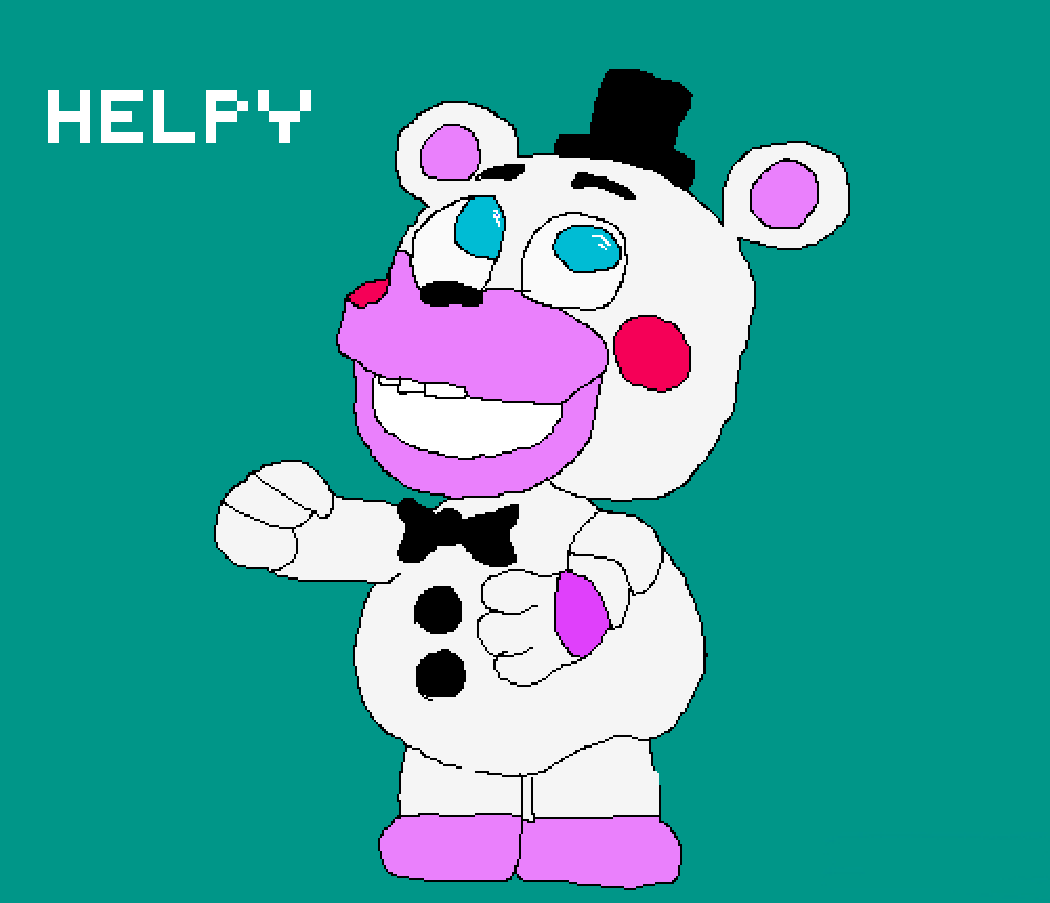 Pixilart - Helpy FNAF by ChewieCattFan1