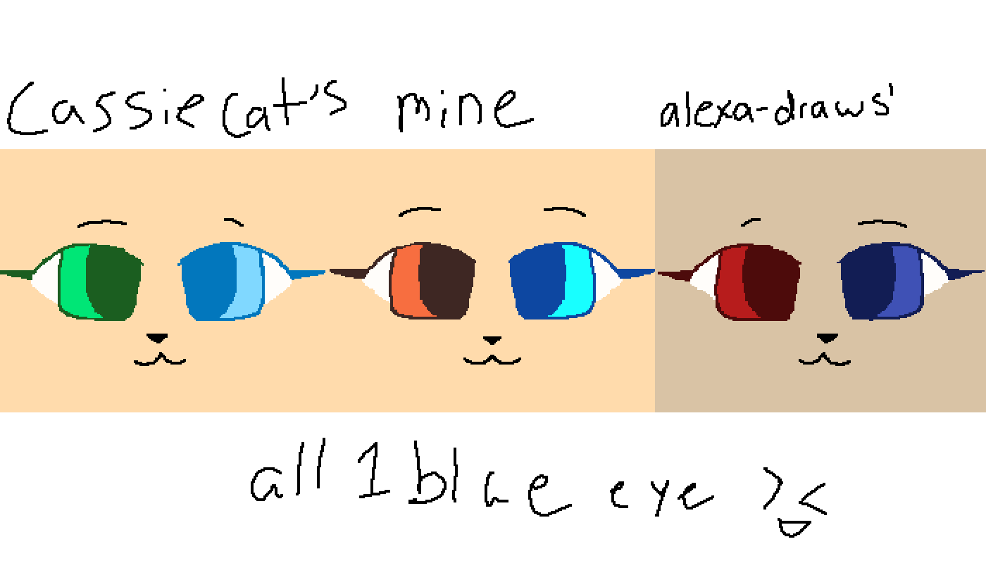 blue eyes