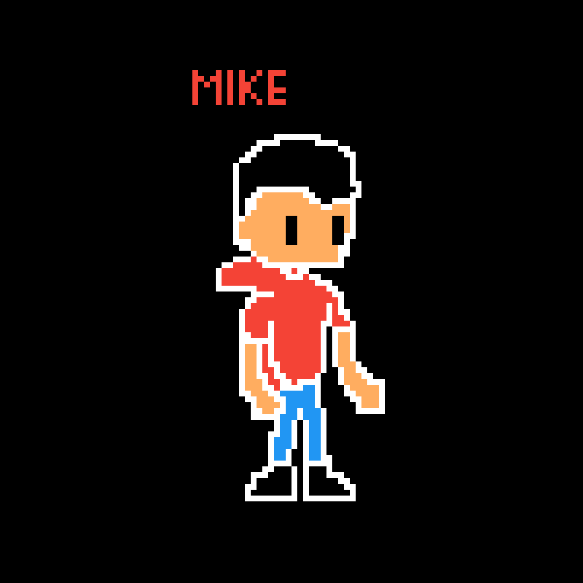 Pixilart Michaelyip Pixel Art Drawer Beginner Mike Person Are Dr
