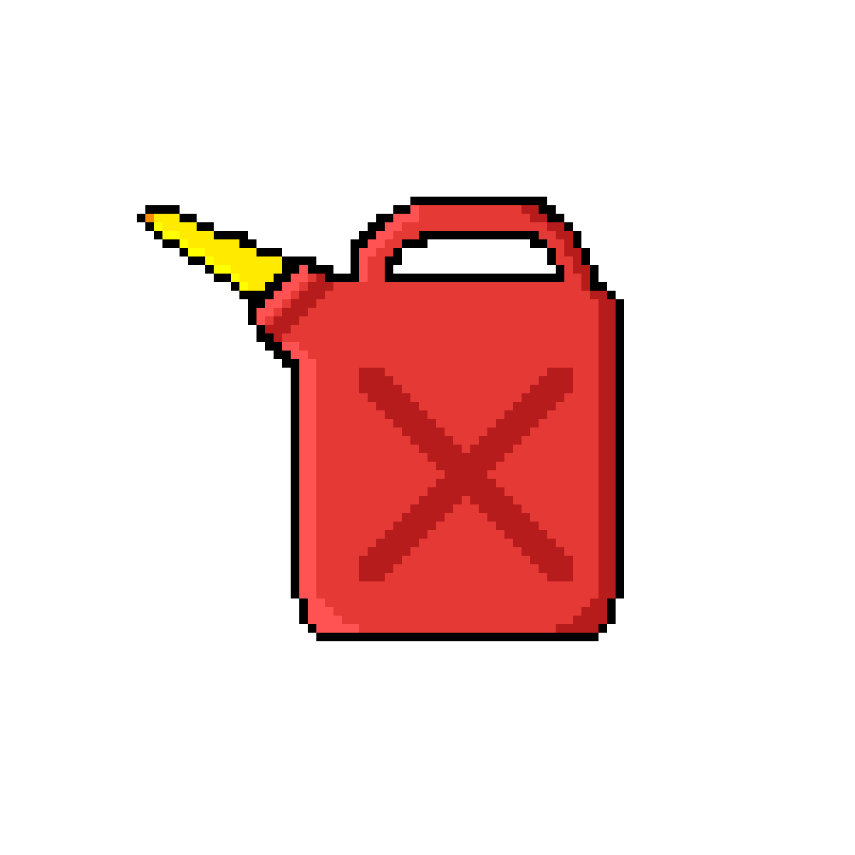 Editing Gas Can Free online pixel art drawing tool Pixilart