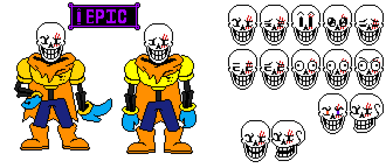 Pixilart - AH Papyrus by Epic-Artist