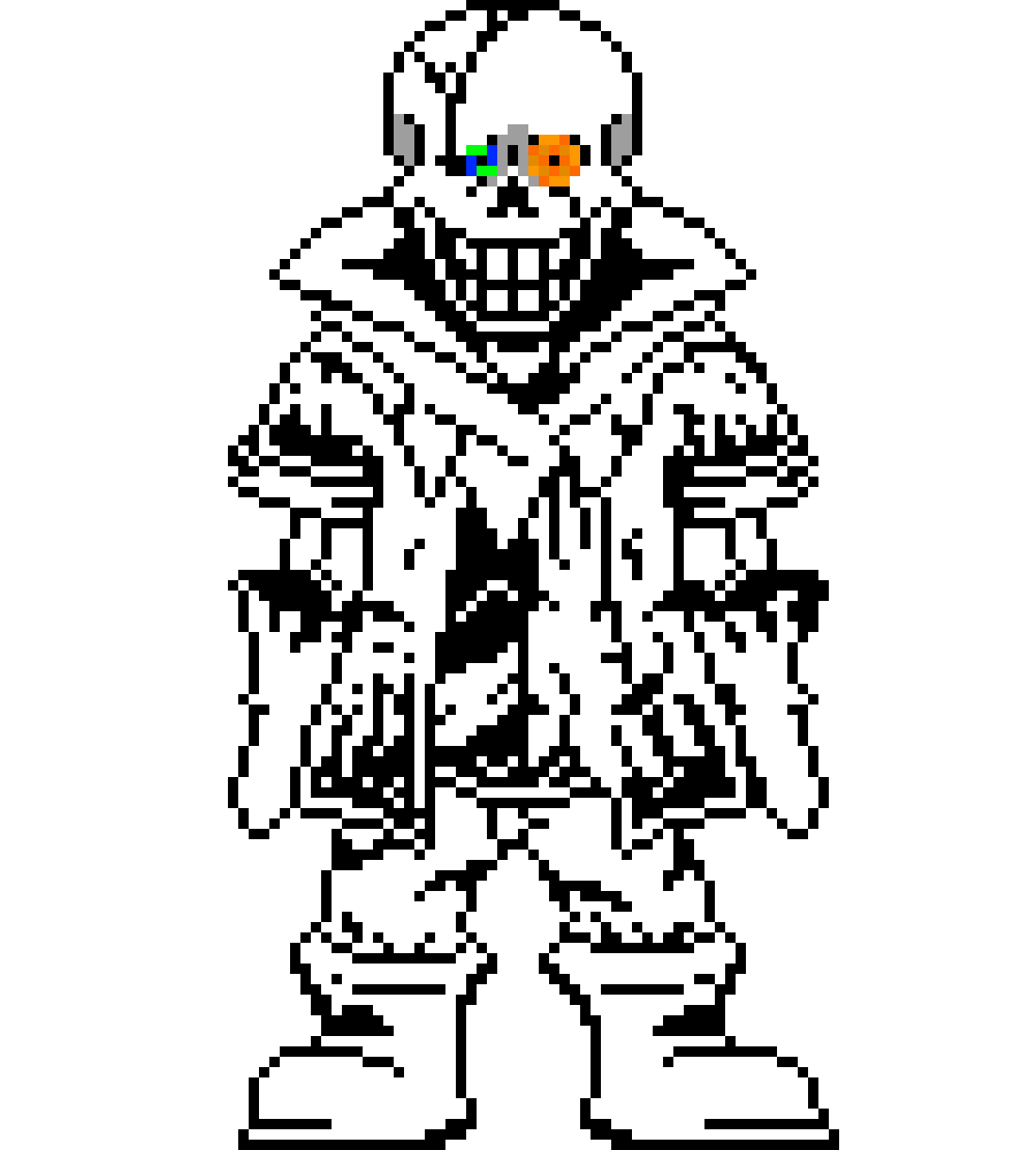 Pixilart lb but dustbelief by SSChara