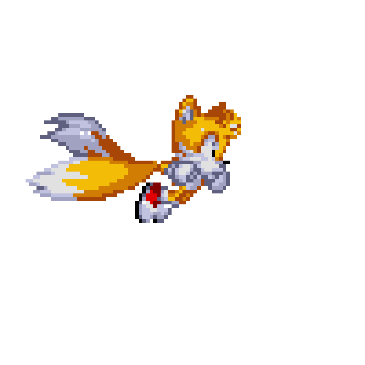 Pixilart - tails run by RafaStudios2024