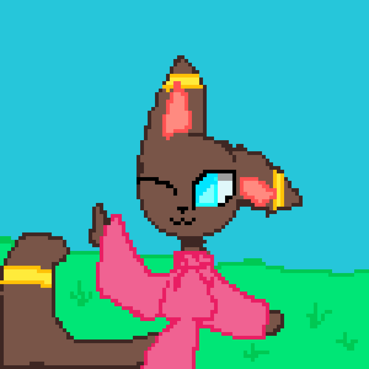 pixilart rose oc charactar by anonymous