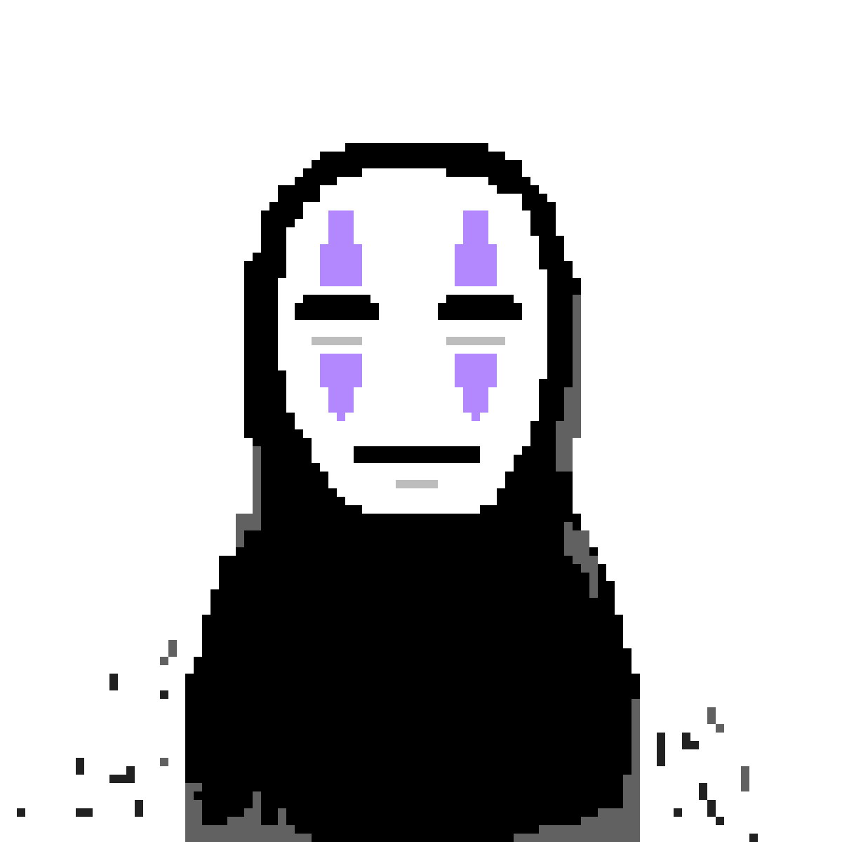 Pixilart Kaonashi By Momoo