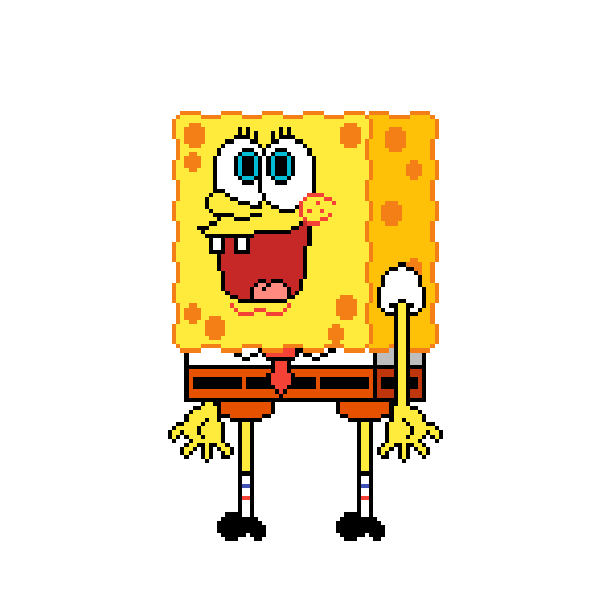 Pixilart - Spongebob Squarepants by Jupitersrevenge