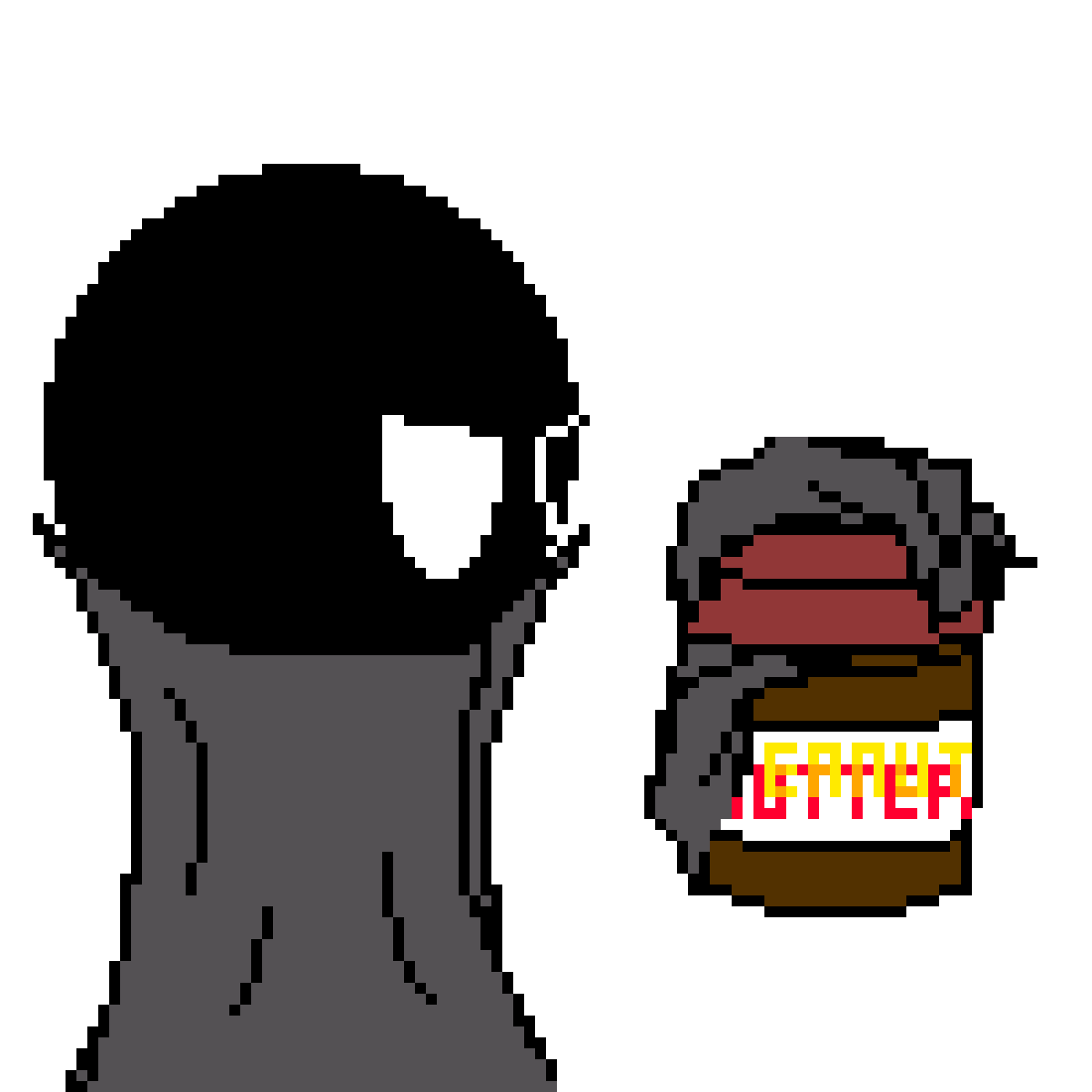 Pixilart Jammed by GarlicbreadMan