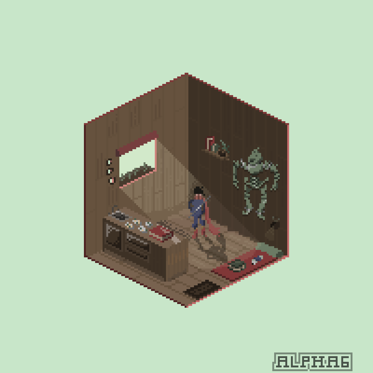 Ninja's lair by Alpha6