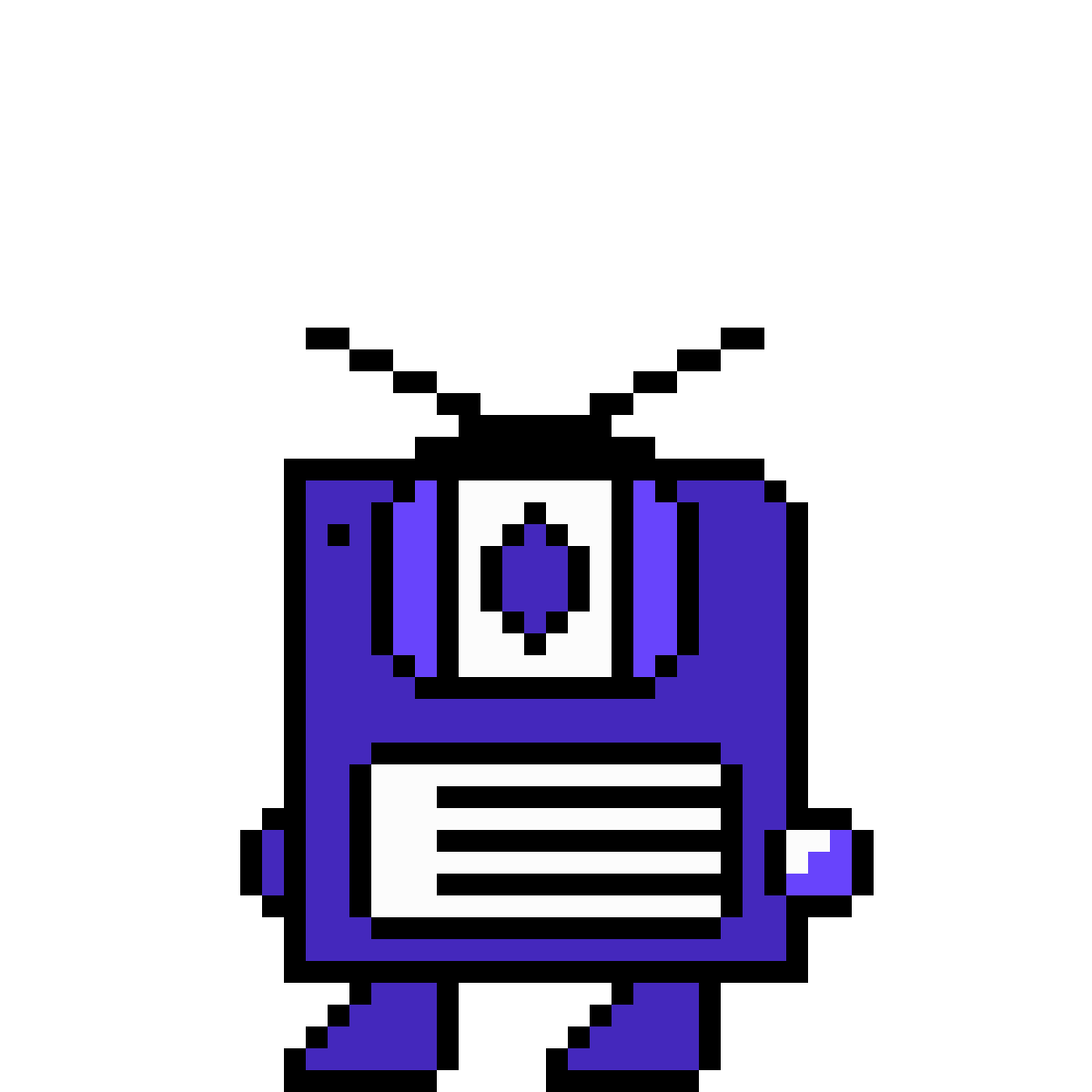 Pixilart Floppy Disk enemy by TheMarioGuy