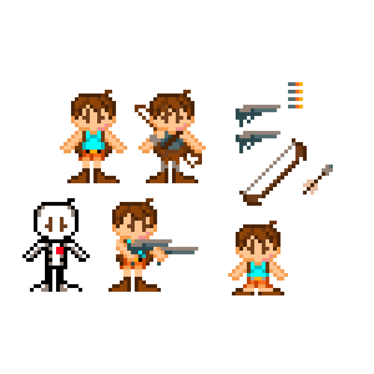 Pixilart - Lara Croft stuff by Jake-Smalltown