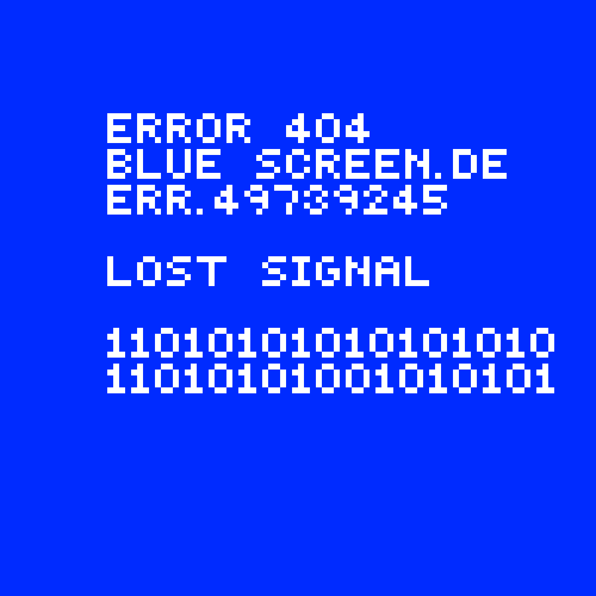 Pixilart - The Blue Screen Of Death by Troydestroy2000