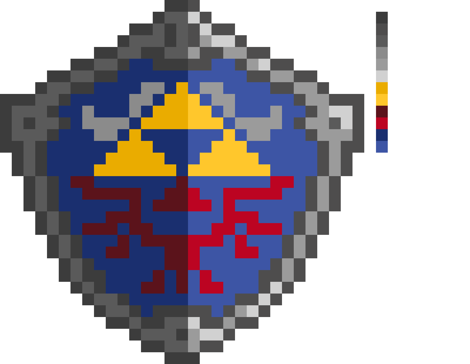 Pixilart - Hylian shield by Cixy-Art