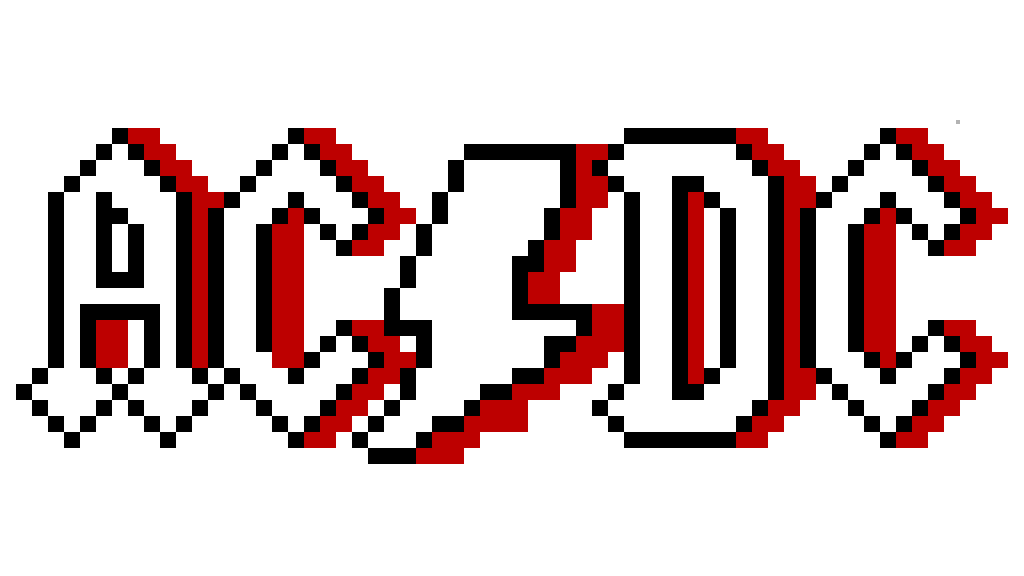 Pixilart Ac Dc Pixel Art By Coldfire112