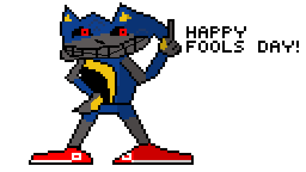 Pixilart Metal Sonic Troll Face By Glad0s