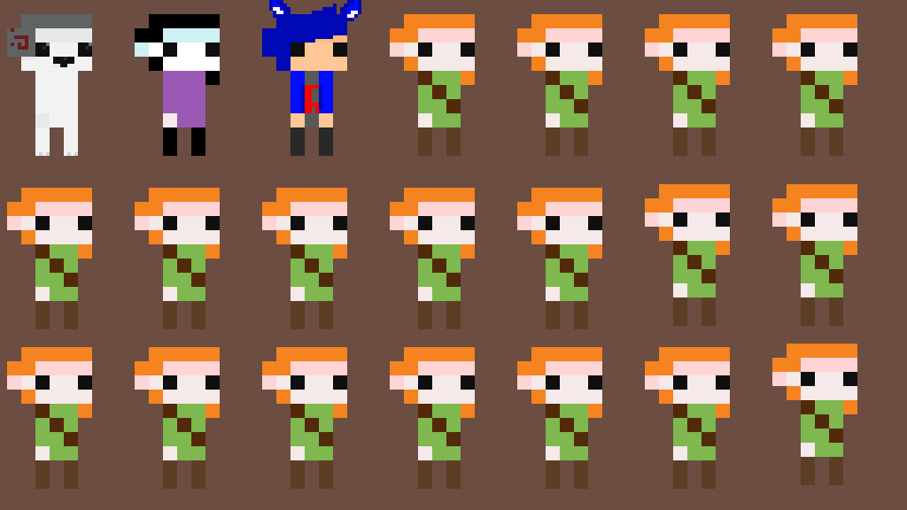 Editing sprite collab - Free online pixel art drawing tool - Pixilart