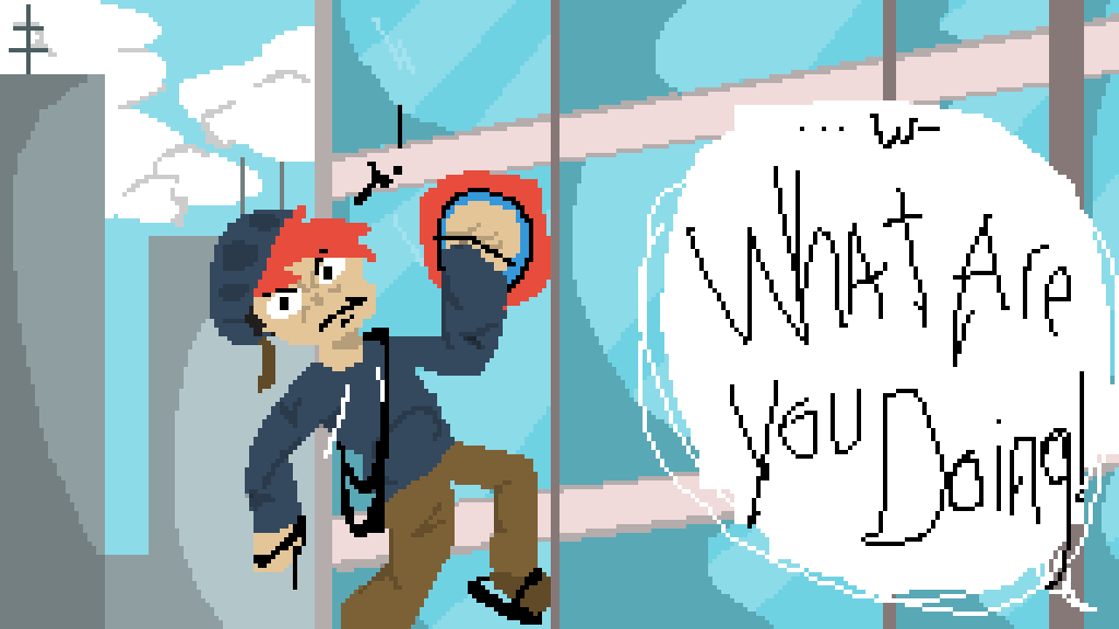 Pixilart Suction Cup Man by FlamerPlay