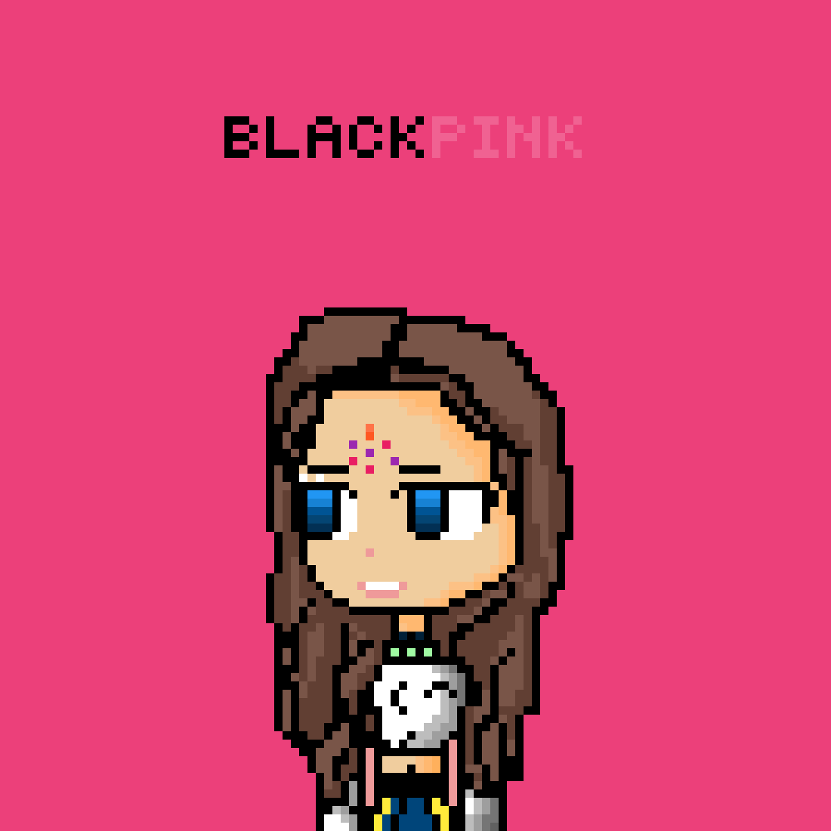 Pixilart - Blackpink DDU-DU-DDU-DU Jennie by GreenTeaISGreen