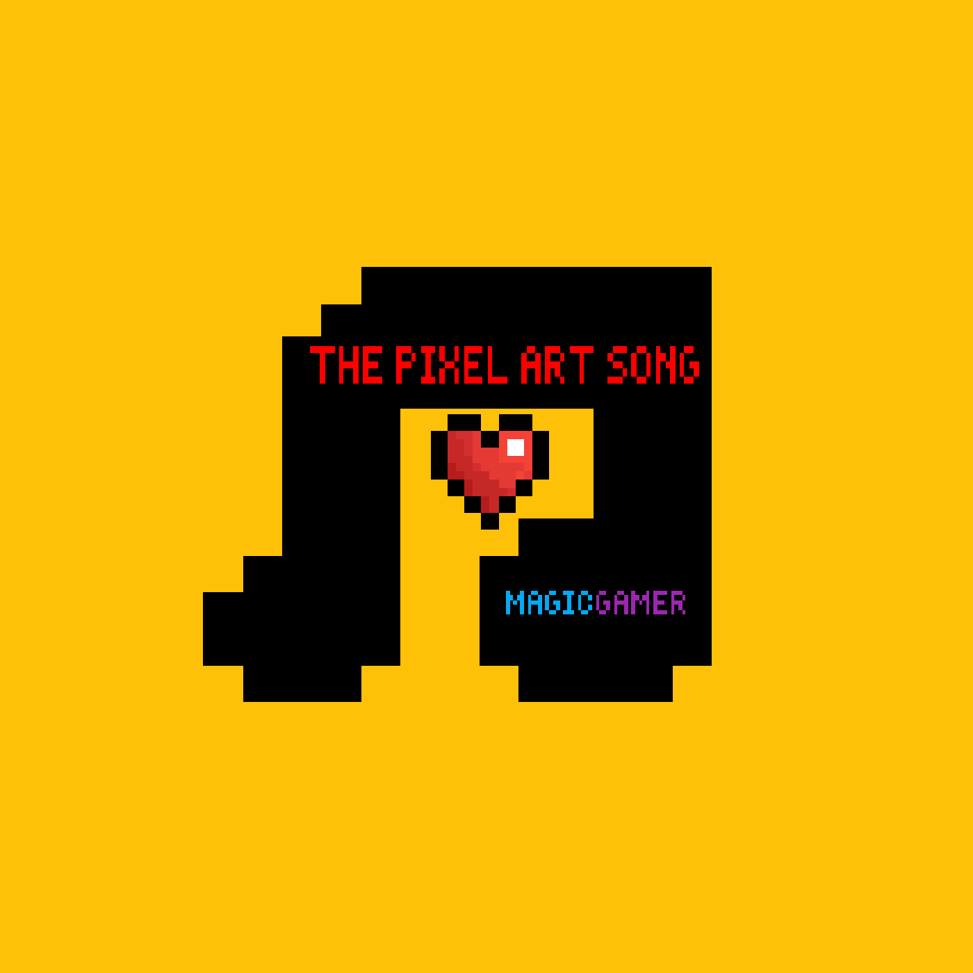 Pixilart The pixel art song cover by RealMagicgamer