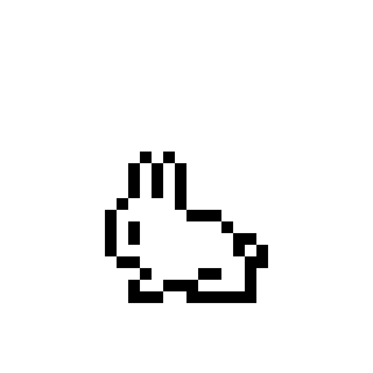 Pixilart - Terraria bunny by TehNinja01