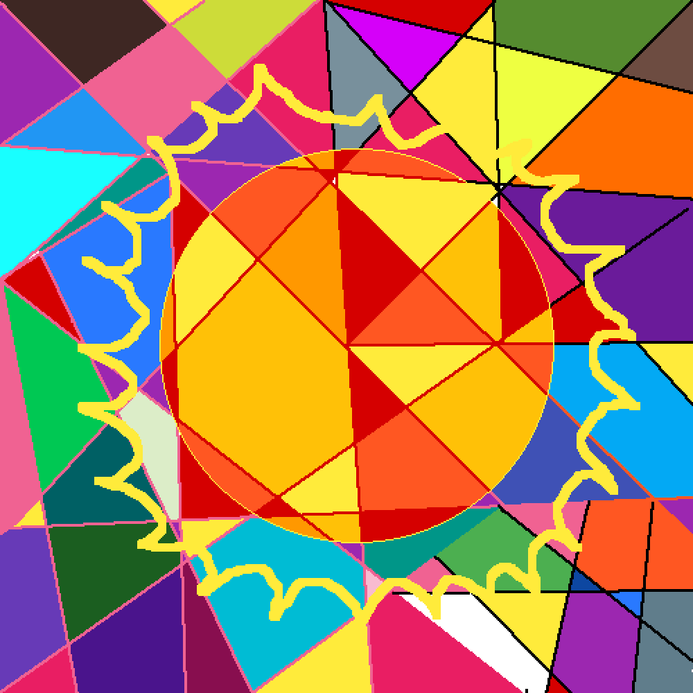 Pixilart Diamond Sun by FashionDiva