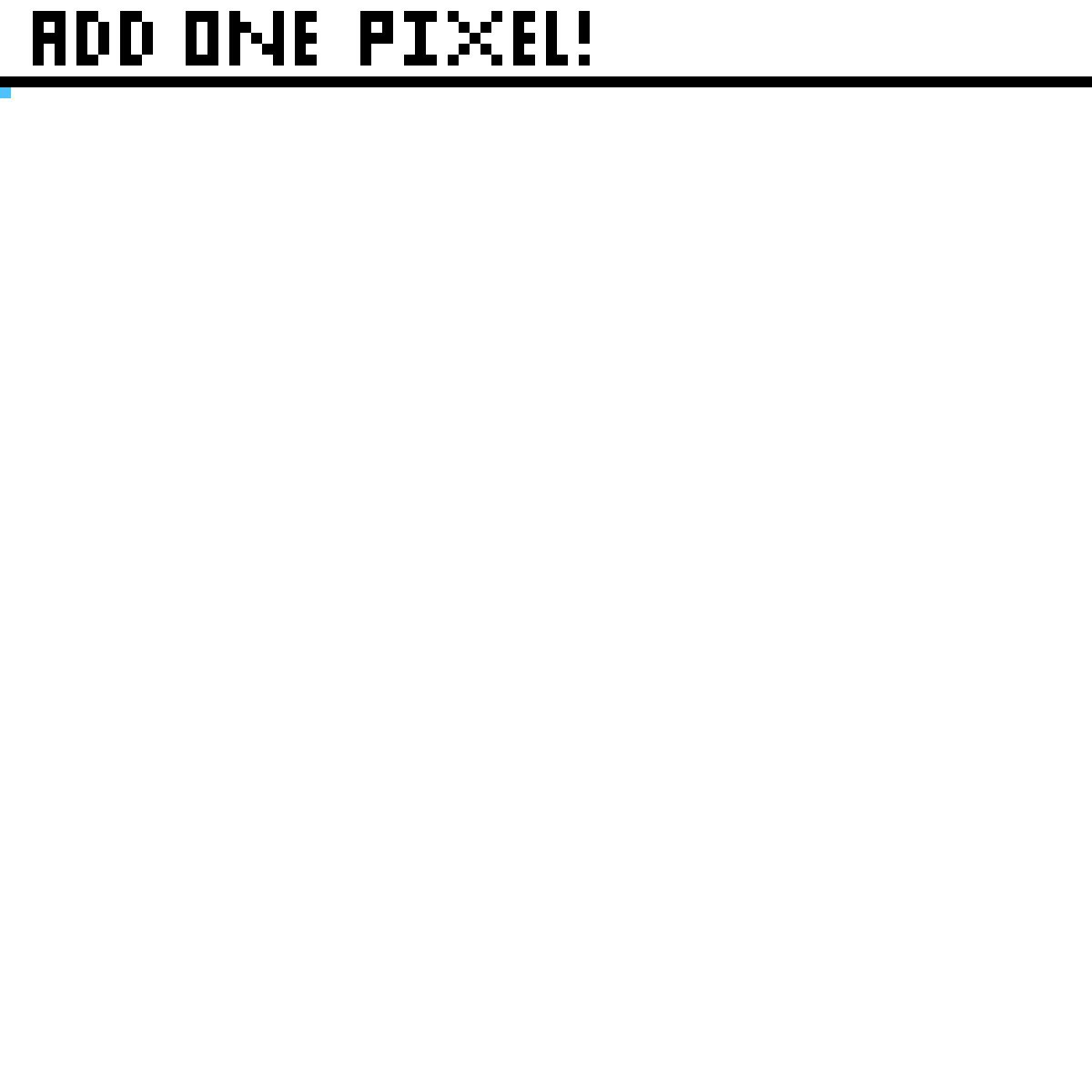 Add One Pixel