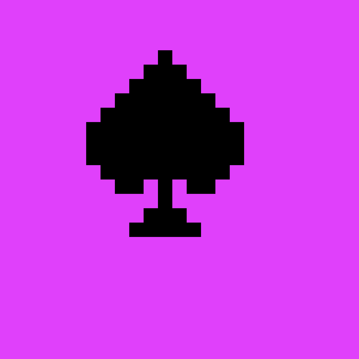 Pixilart The Black Spade By Anonymous