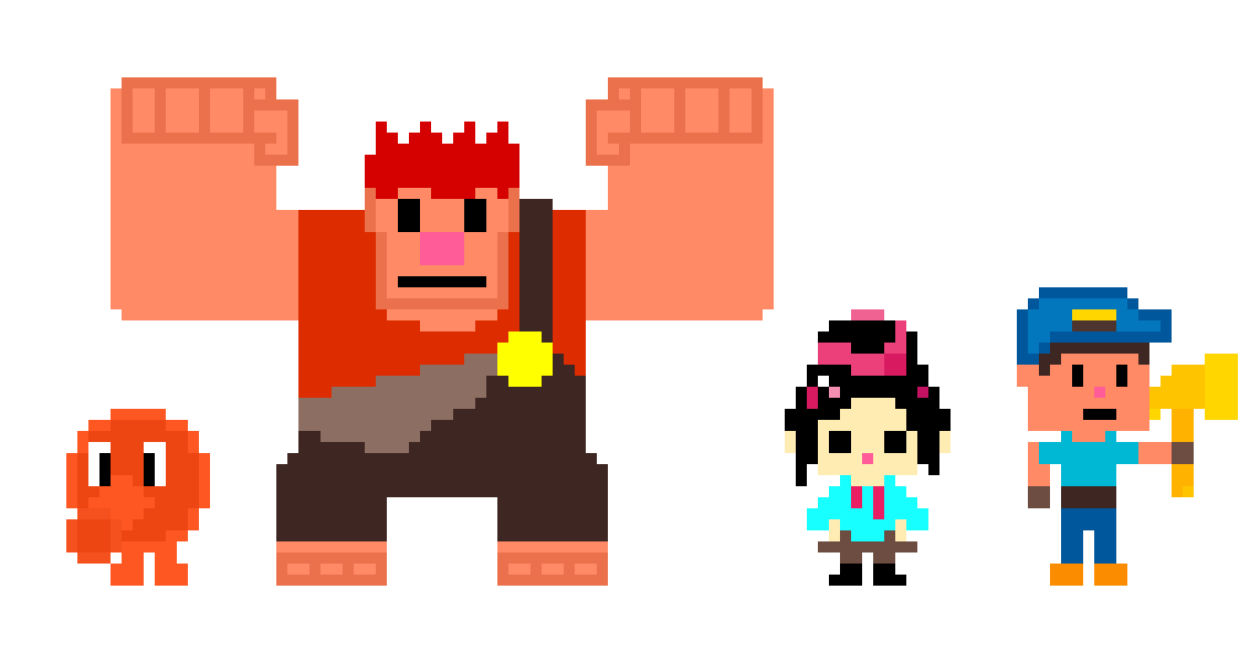 Pixilart - WRECK IT RALPH by QuanDoMinh