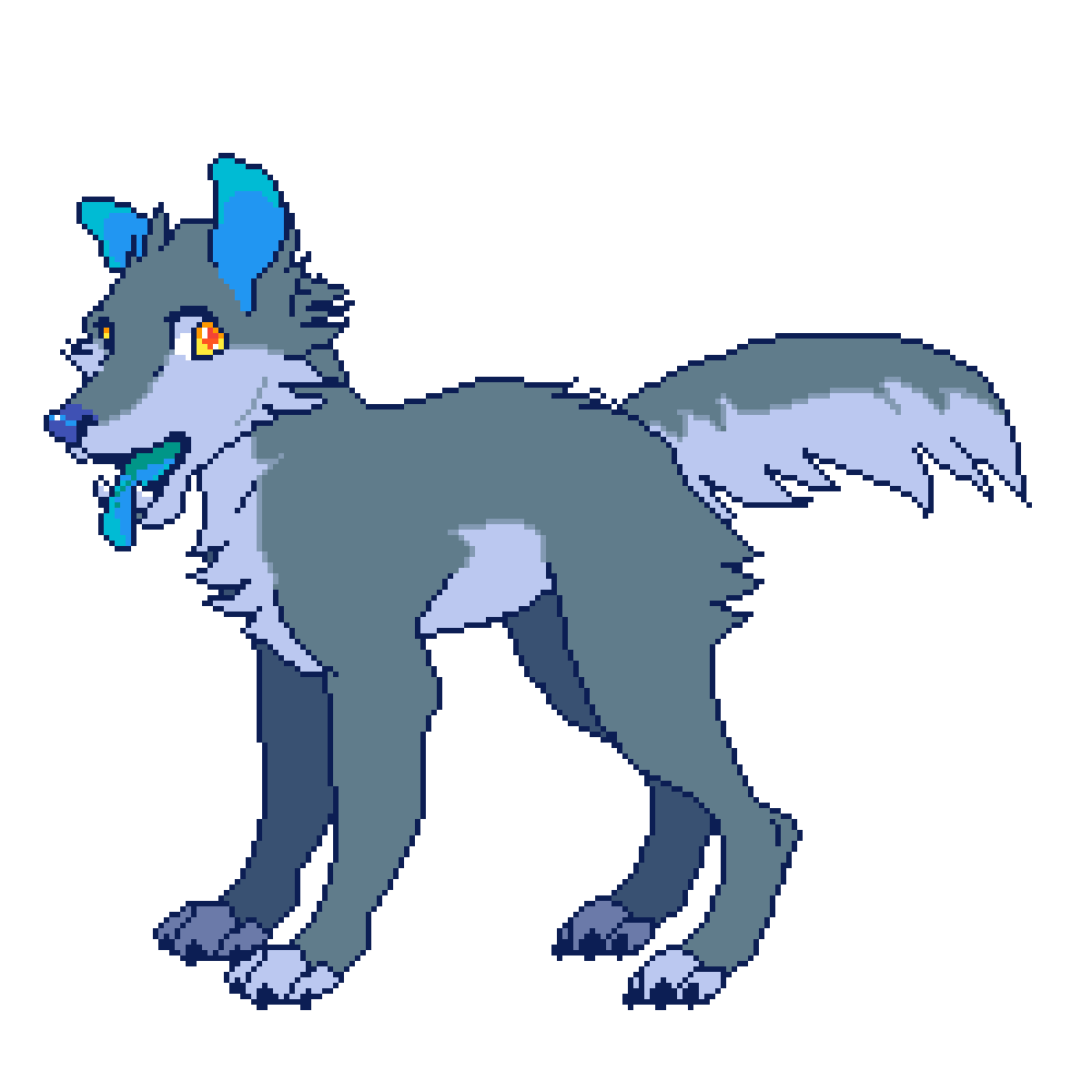 Pixilart corn dog by Raphaelion