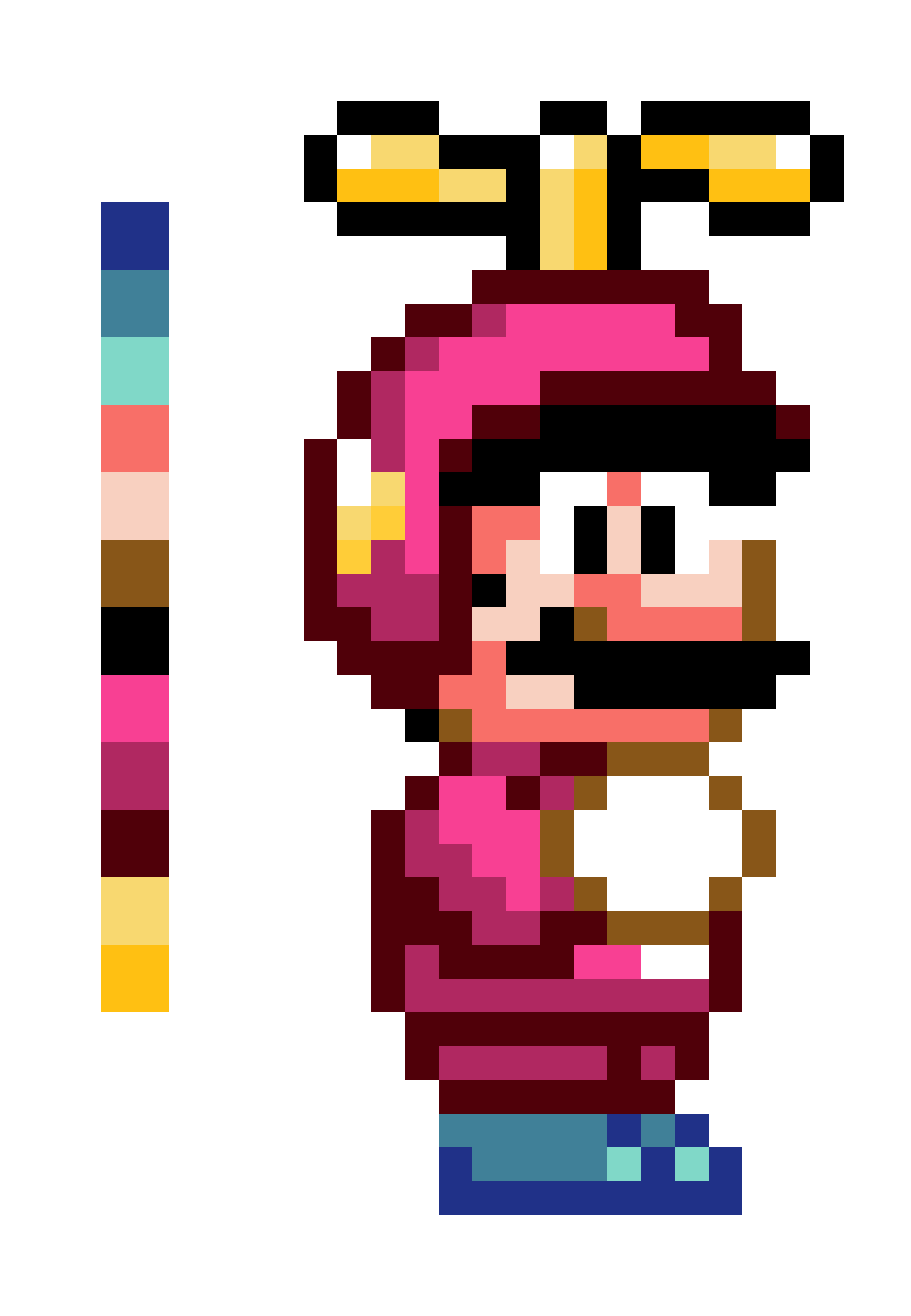 Pixilart SMW Propeller Mario by Pr0pY05h164