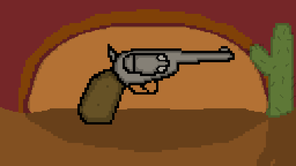Pixilart - Colt Revolver ??? by J-Hizzy