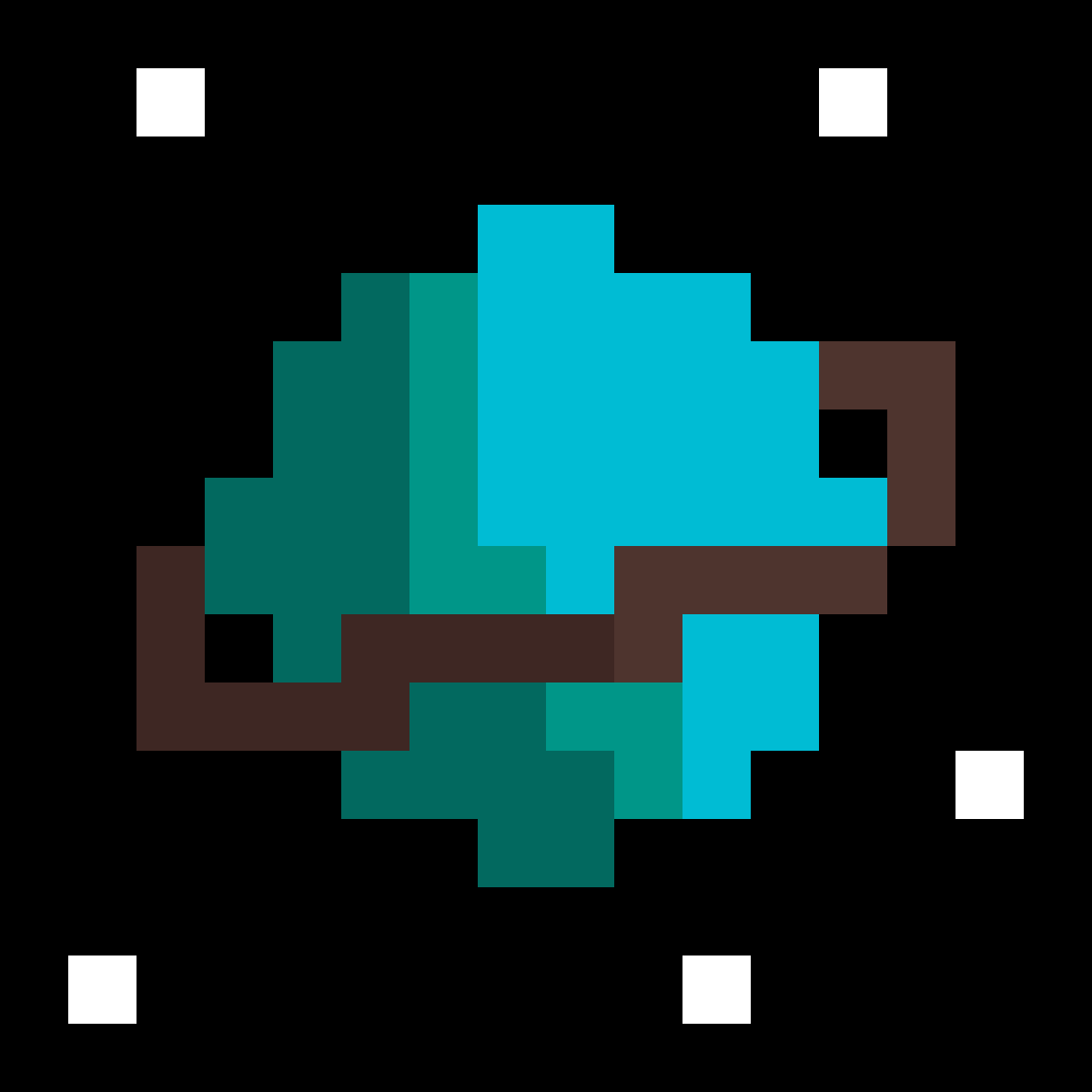 Pixilart - blue planet with ring by JoaoJoao