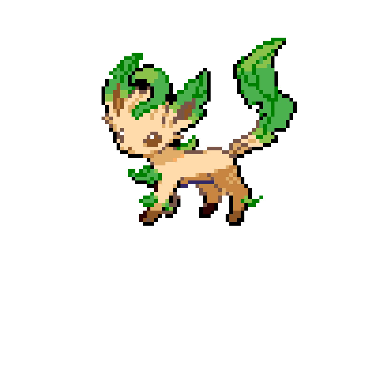 Leafeon X Quilava
