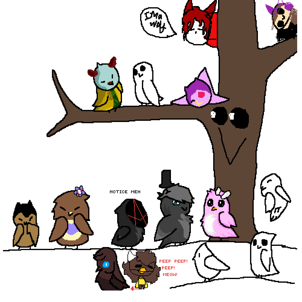 Collab woth birbs by Galra-gal