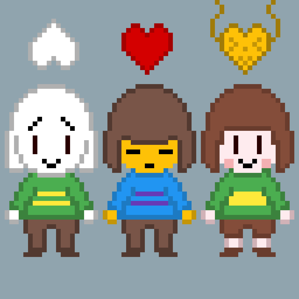 Asriel And Chara