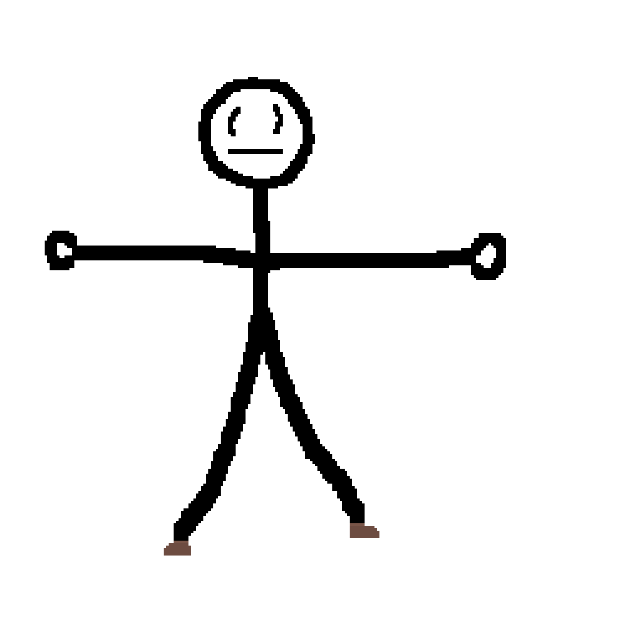 Pixilart T posing henry long legs by Pikaboy9