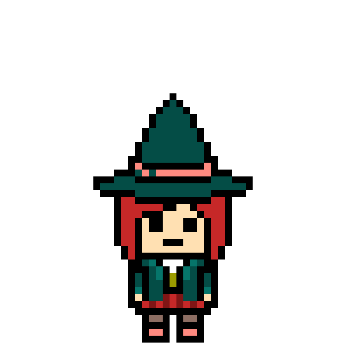 Pixilart - 8-bit Himiko Yumeno by Anonymous